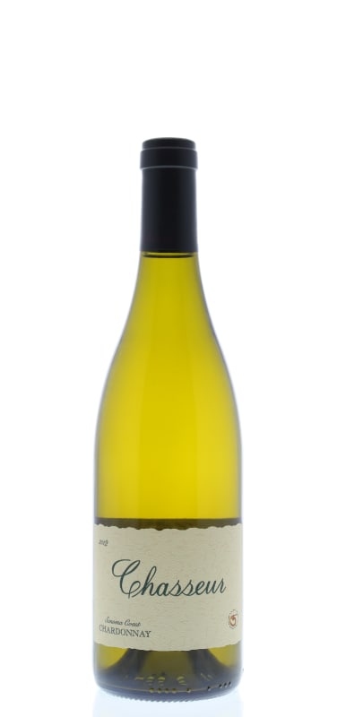Chasseur Sonoma Coast Chardonnay 2012 Front Bottle Shot