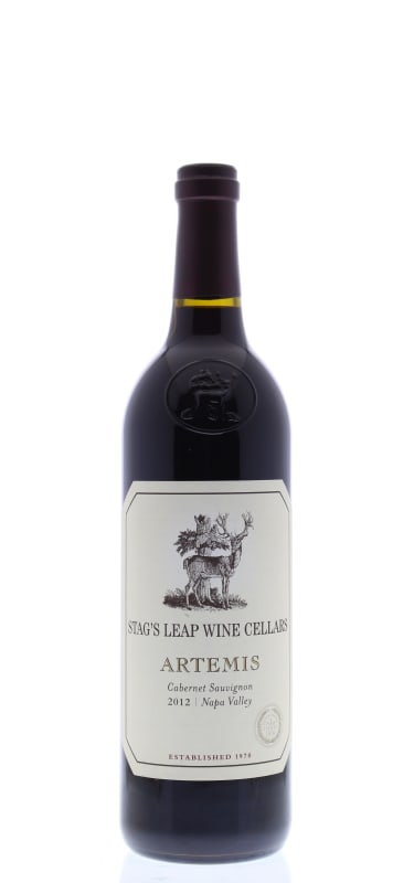 Stag's Leap Wine Cellars Artemis Cabernet Sauvignon 2012 Front Bottle Shot