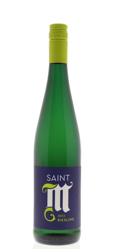 Saint M Pfalz Riesling 2013 Front Bottle Shot
