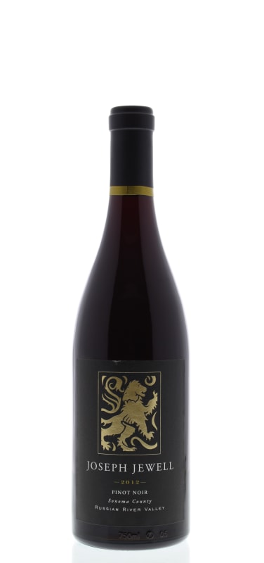 Joseph Jewell Russian River Valley Pinot Noir 2012 Front Bottle Shot