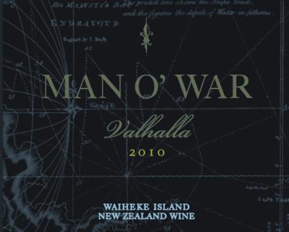 Man O' War Valhalla Chardonnay 2010 Front Label