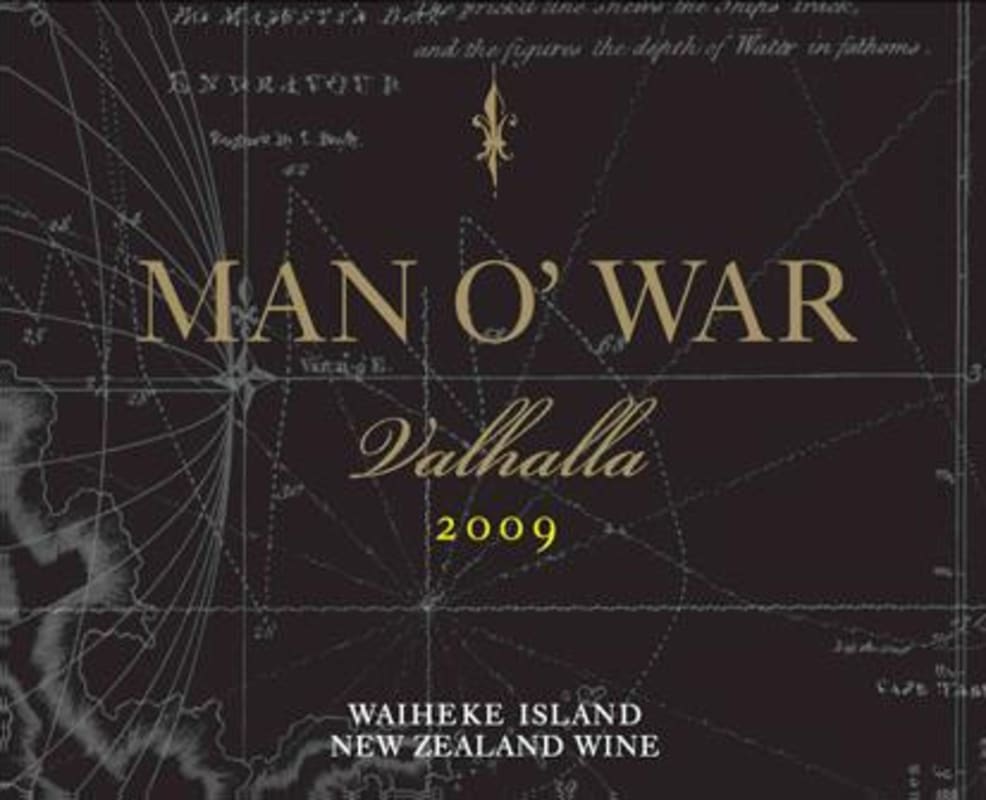 Man O' War Valhalla Chardonnay 2009 Front Label