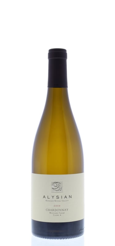 Alysian Westside Farms Chardonnay 2010 Front Bottle Shot