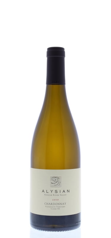 Alysian Floodgate Vineyard Chardonnay 2010 Front Bottle Shot