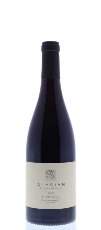 Alysian Floodgate Vineyard Pinot Noir 2010 Front Bottle Shot