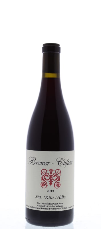 Brewer-Clifton Sta. Rita Hills Pinot Noir 2013 Front Bottle Shot