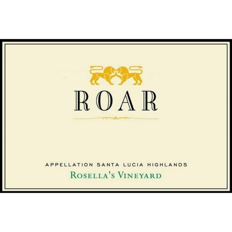 Roar Rosella's Vineyard Pinot Noir 2012 Front Label
