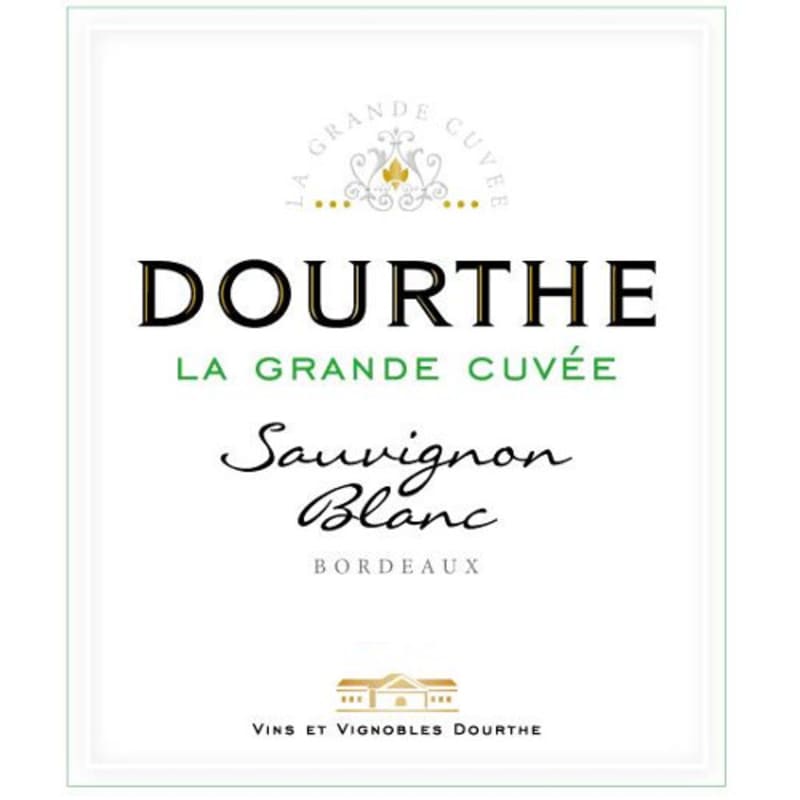 Dourthe La Grande Cuvee Sauvignon Blanc 2013 Front Label