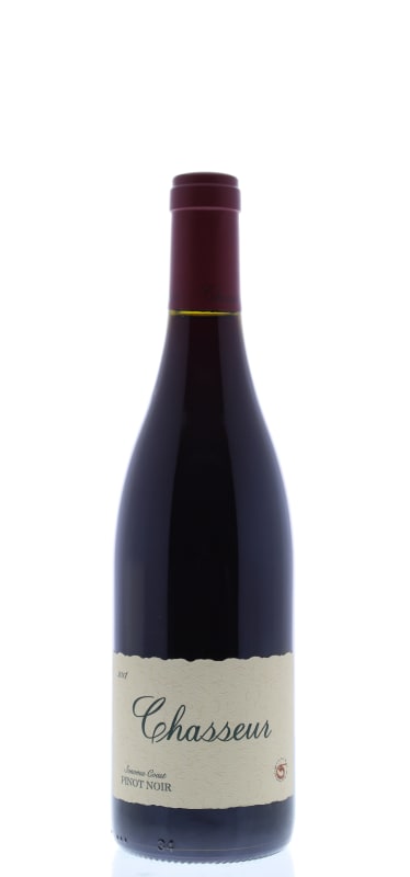 Chasseur Sonoma Coast Pinot Noir 2011 Front Bottle Shot