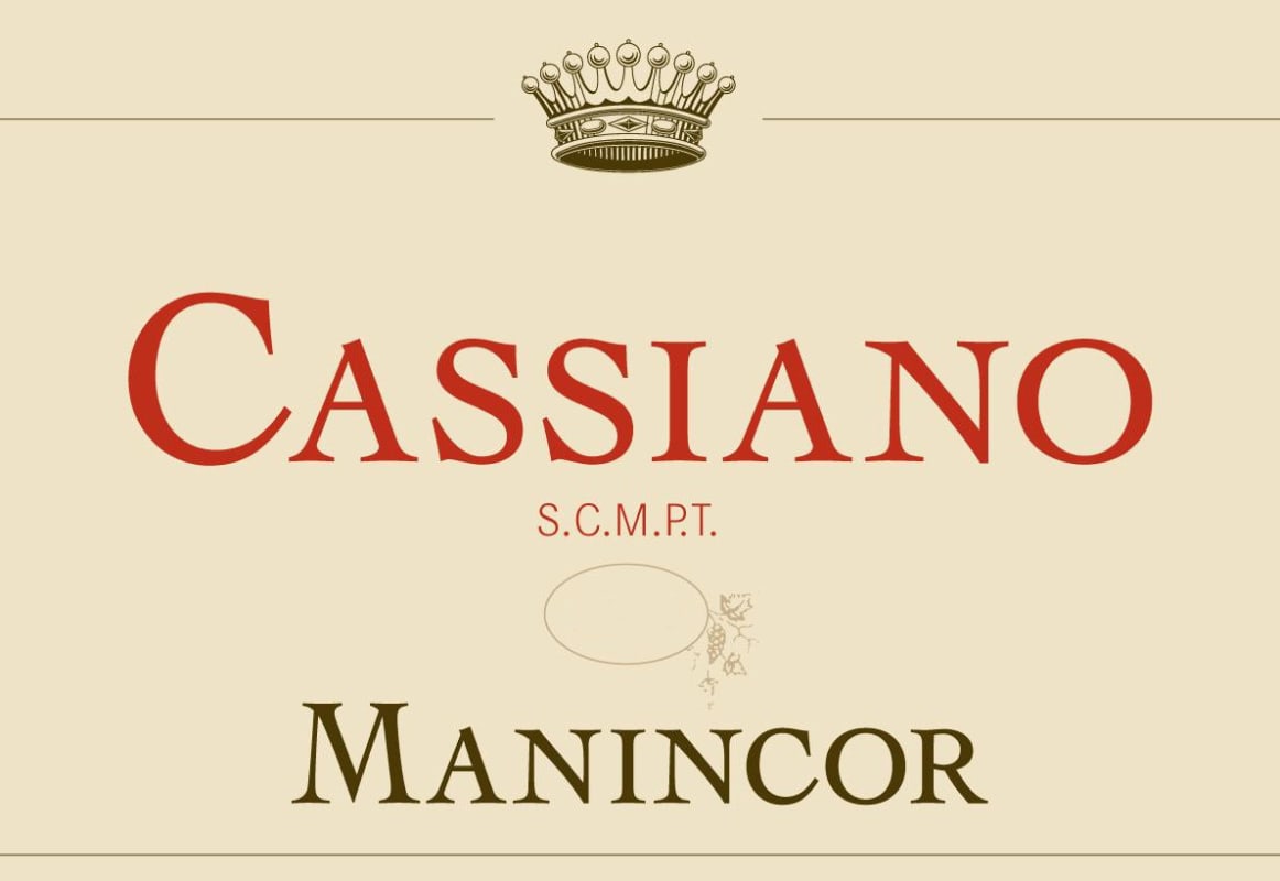 Manincor Vigneti delle Dolomiti Cassiano Rosso 2011 Front Label