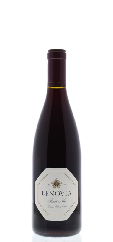 Benovia Russian River Valley Pinot Noir 2012 Front Bottle Shot