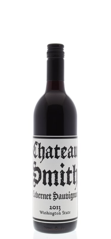 Charles Smith Wines Chateau Smith Cabernet Sauvignon 2013 Front Bottle Shot