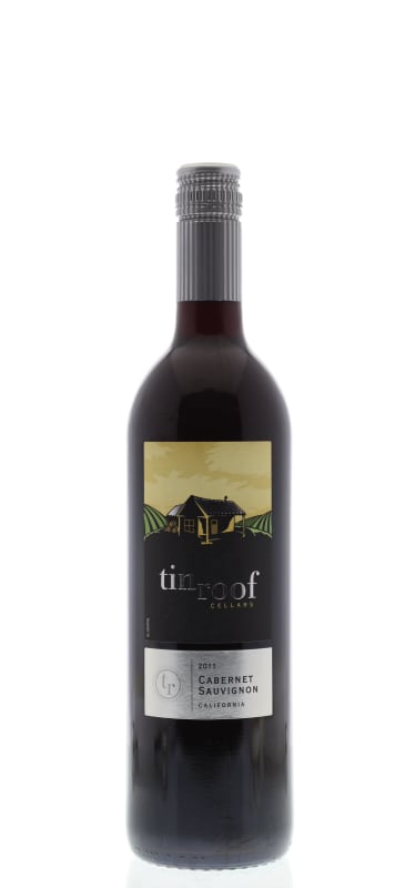 Tin Roof Cabernet Sauvignon 2011 Front Bottle Shot