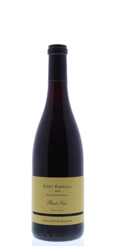 Gary Farrell Russian River Selection Pinot Noir 2012 Front Bottle Shot