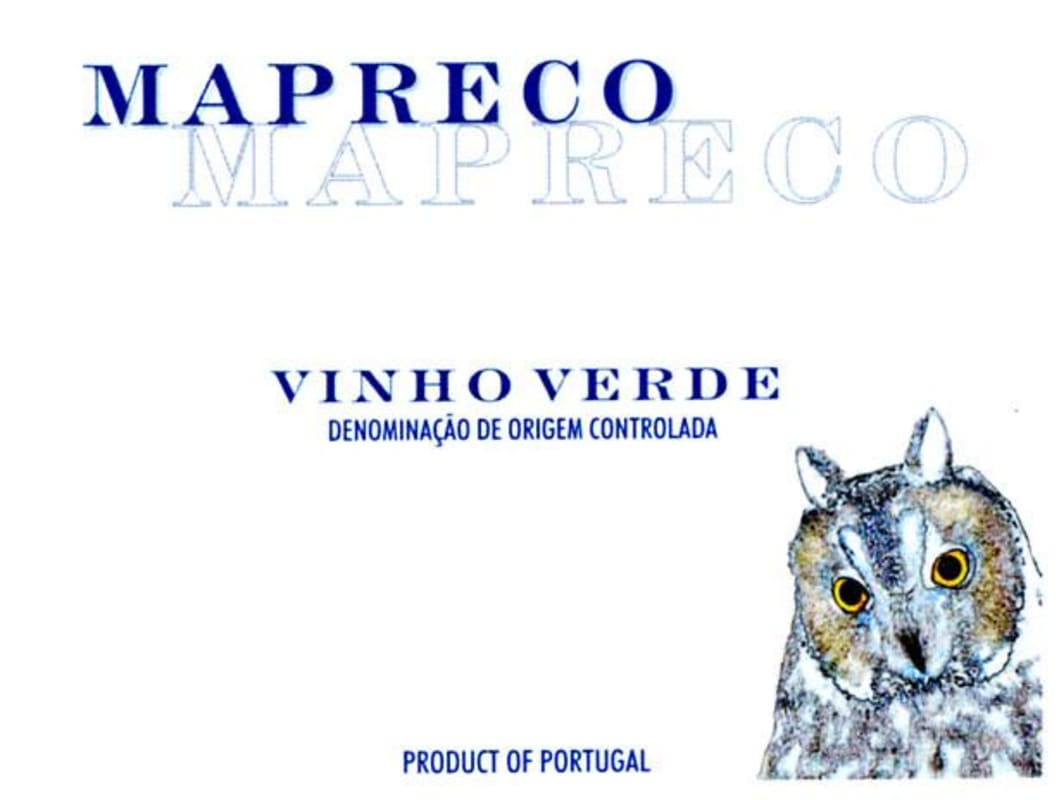Mapreco Vinho Verde 2015 Front Label