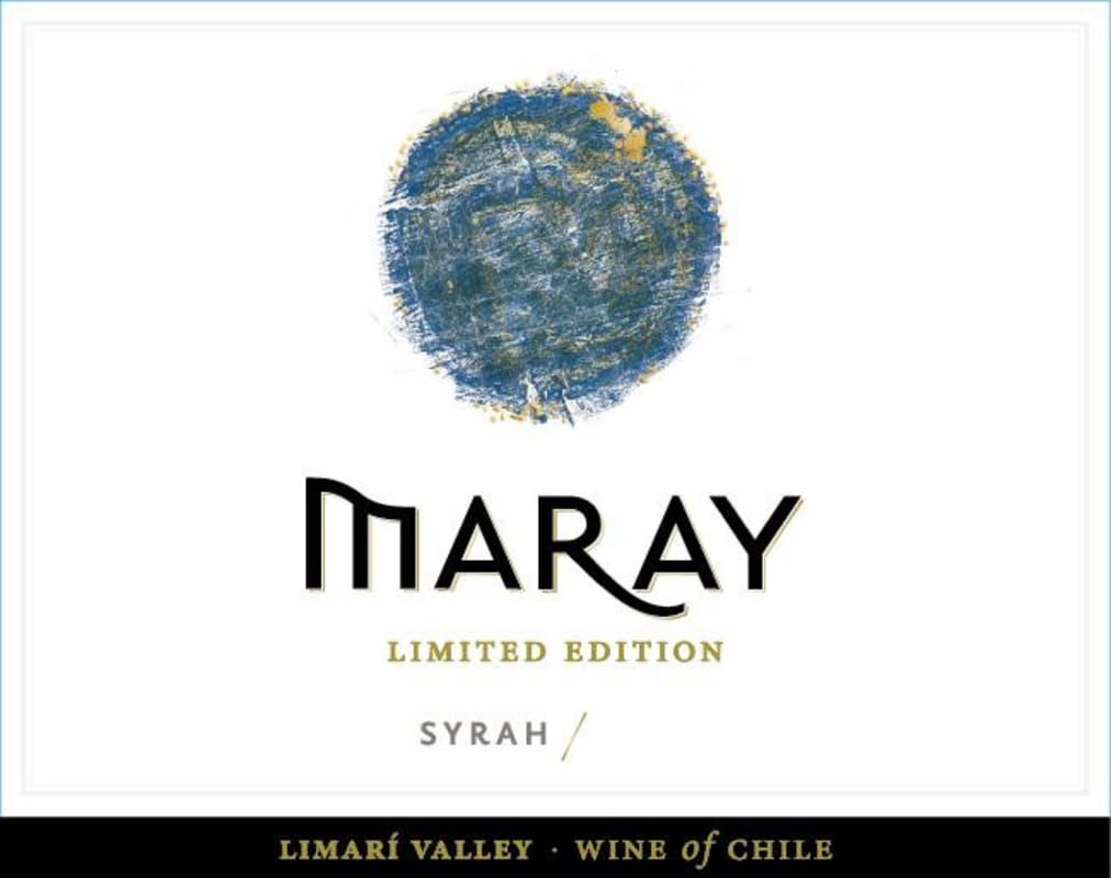 Maray Limited Edition Syrah 2011 Front Label