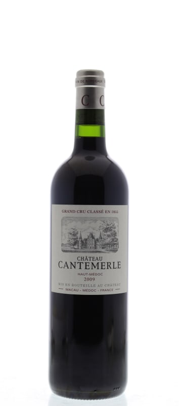 Chateau Cantemerle 2009 Front Bottle Shot