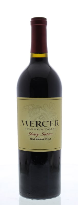 Mercer Estates Sharp Sisters Red Blend 2012 Front Bottle Shot