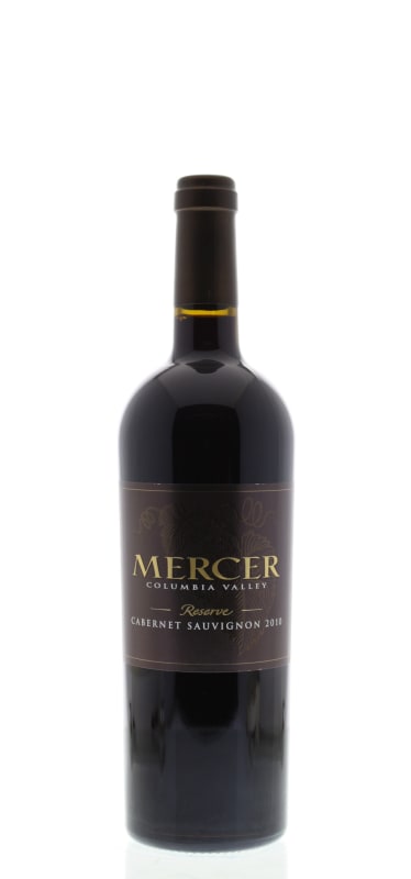 Mercer Estates Reserve Cabernet Sauvignon 2010 Front Bottle Shot