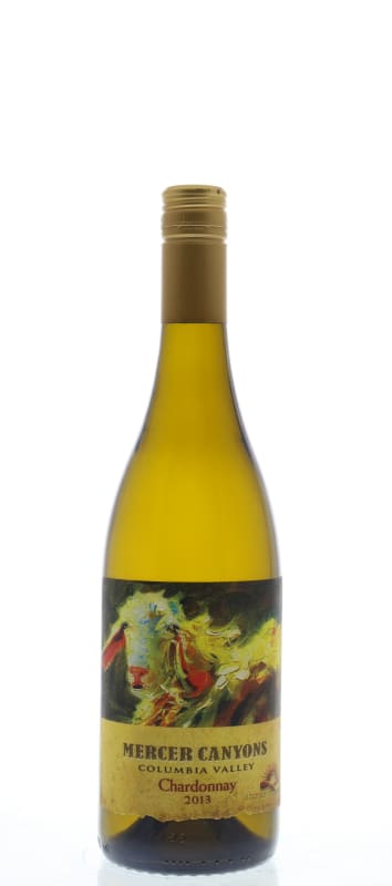 Mercer Canyons Chardonnay 2013 Front Bottle Shot