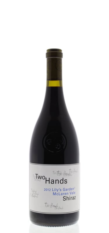Two Hands Lily's Garden Shiraz 2012 Front Bottle Shot