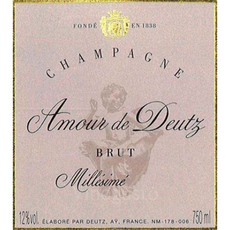Deutz Amour de Deutz Blanc de Blancs Brut 2005 Front Label