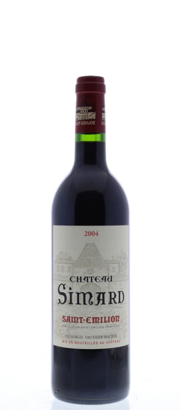 Chateau Simard Saint-Emilion 2004 Front Bottle Shot