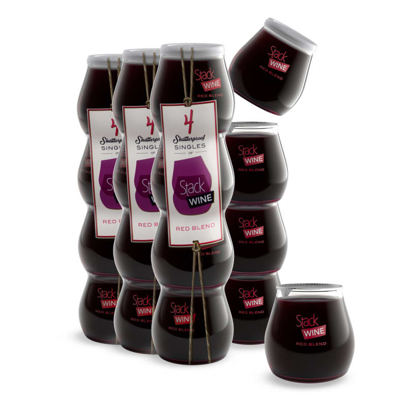 Stack Wine (16/187ML singles) Red Blend Gift Product Image
