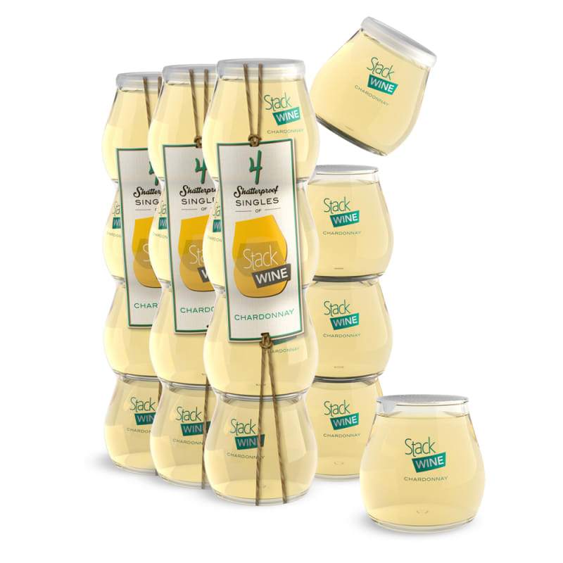 Stack Wine (16/187ML singles) Chardonnay Gift Product Image