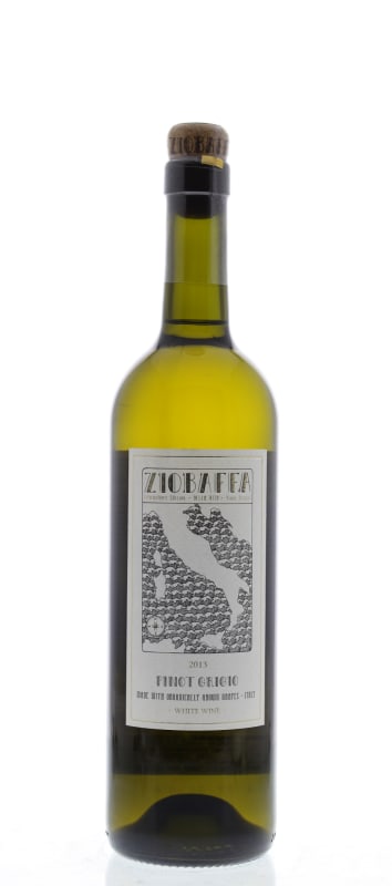 Ziobaffa Organic Pinot Grigio 2013 Front Bottle Shot