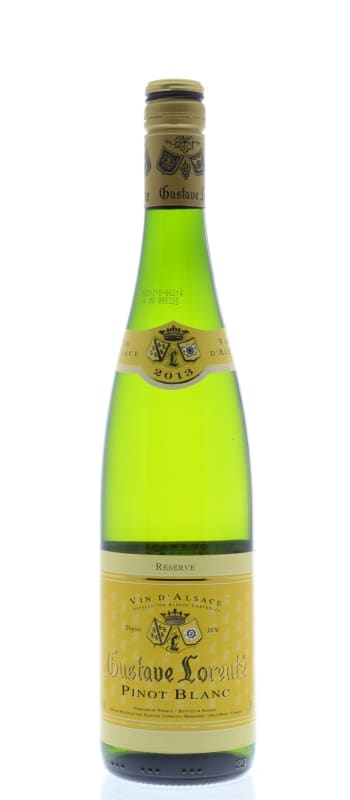 Gustave Lorentz Reserve Pinot Blanc 2013 Front Bottle Shot
