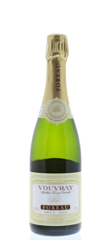 Philippe Foreau Vouvray Brut Cuvee 2010 Front Bottle Shot