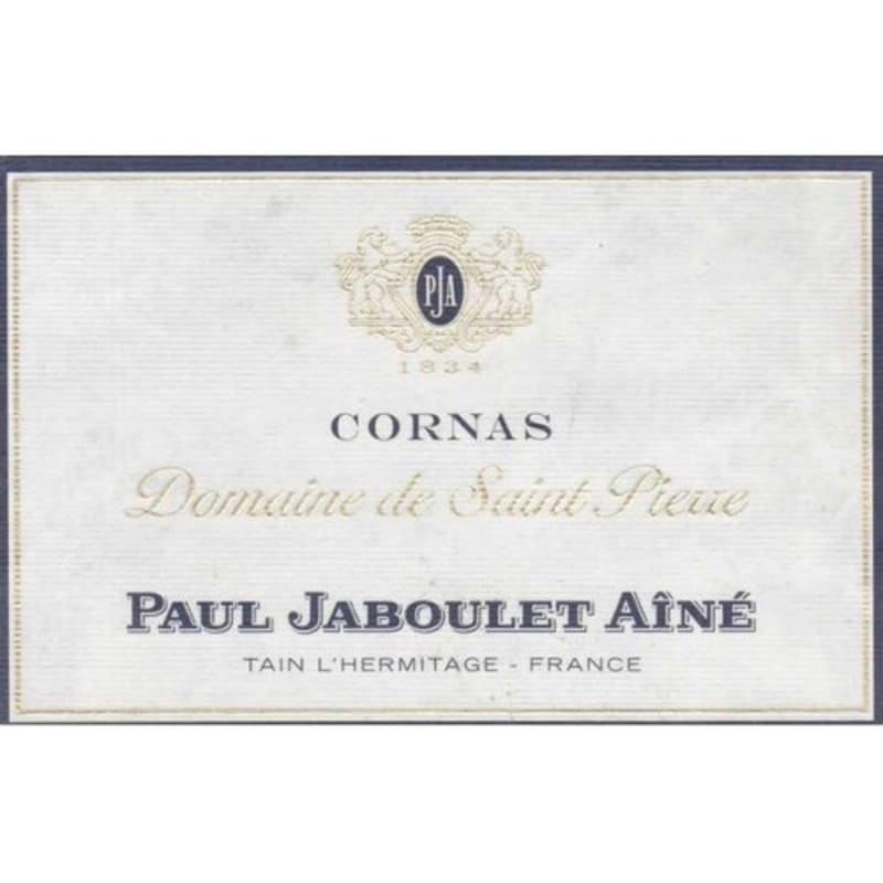 Jaboulet Cornas Domaine de Saint Pierre 2010 Front Label