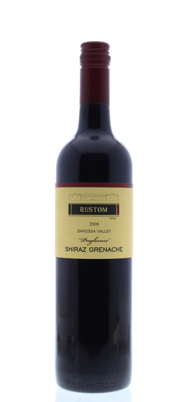 Rustom Farm Pughouse Shiraz Grenache 2008 Front Bottle Shot