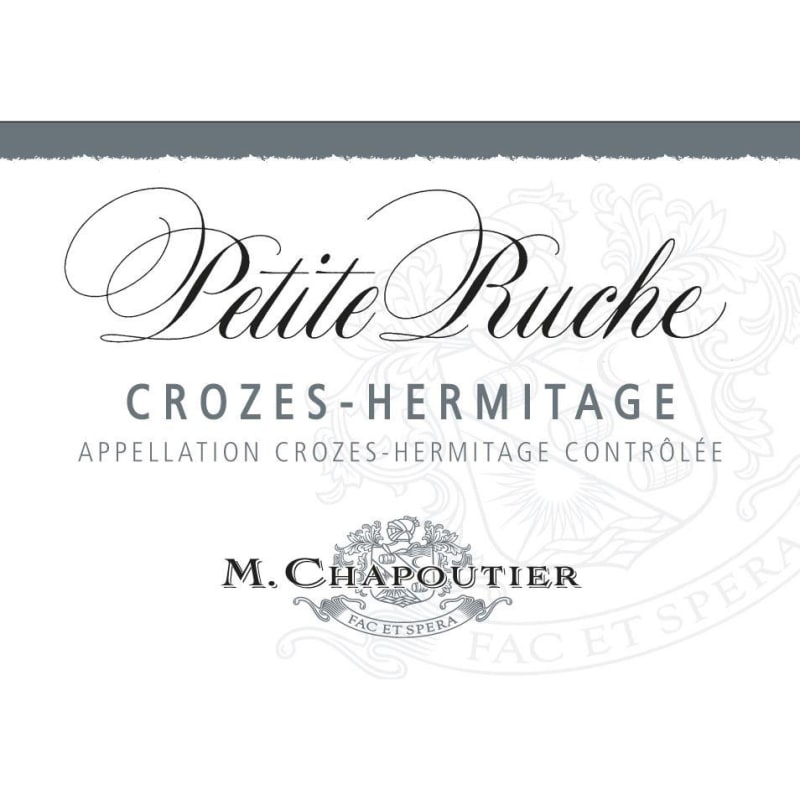 M. Chapoutier Crozes Hermitage La Petite Ruche Blanc 2011 Front Label