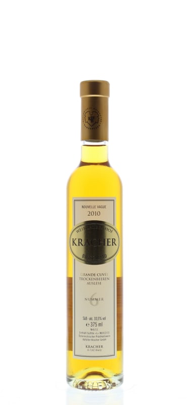 Kracher Grand Cuvee Nouvelle Vague TBA No. 6 (375ML half-bottle) 2010 Front Bottle Shot