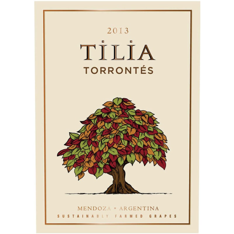 Tilia Torrontes 2013 Front Label