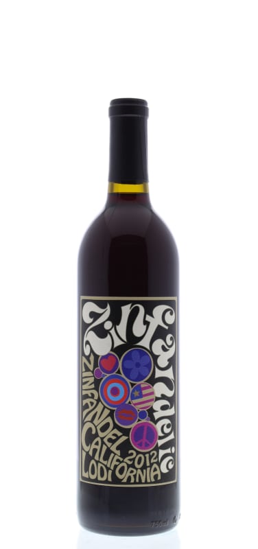 Zinfandelic Lodi Old Vine Zinfandel 2012 Front Bottle Shot