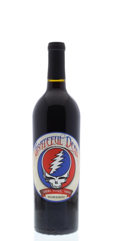 Wines That Rock Grateful Dead Red Blend 2012 Front Bottle Shot