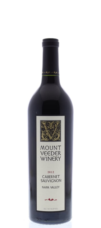 Mount Veeder Winery Cabernet Sauvignon 2012 Front Bottle Shot