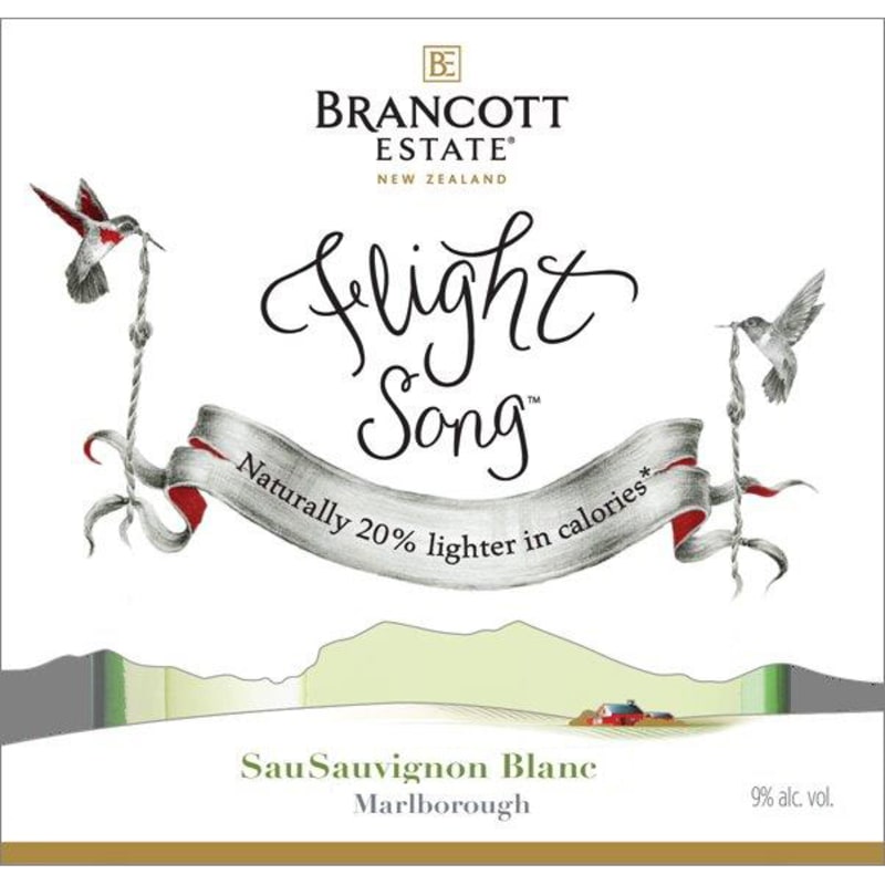 Brancott Flight Song Sauvignon Blanc 2014 Front Label