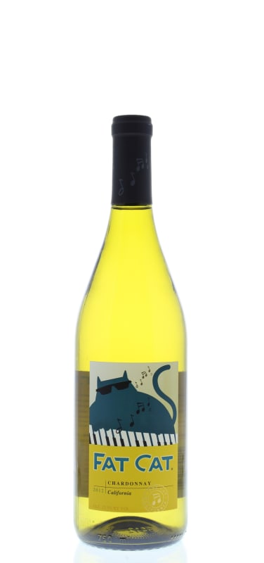 Fat Cat Cellars Chardonnay 2012 Front Bottle Shot