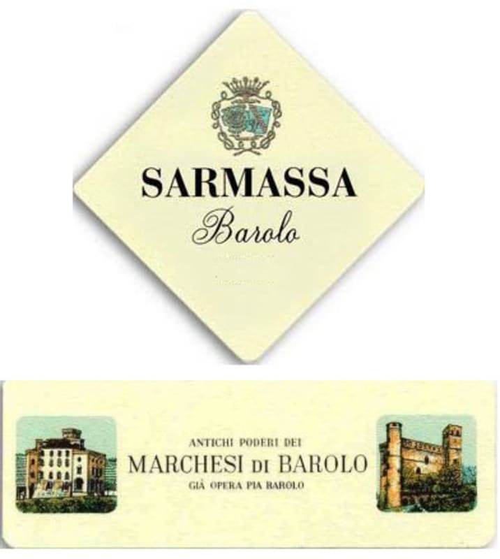 Marchesi di Barolo Sarmassa Barolo 2006 Front Label