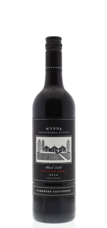 Wynns Coonawarra Estate Black Label Cabernet Sauvignon 2012 Front Bottle Shot