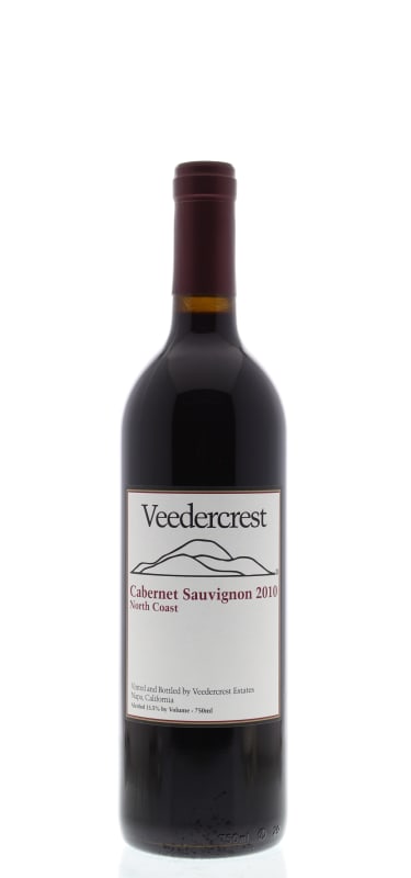 Veedercrest North Coast Cabernet Sauvignon 2010 Front Bottle Shot