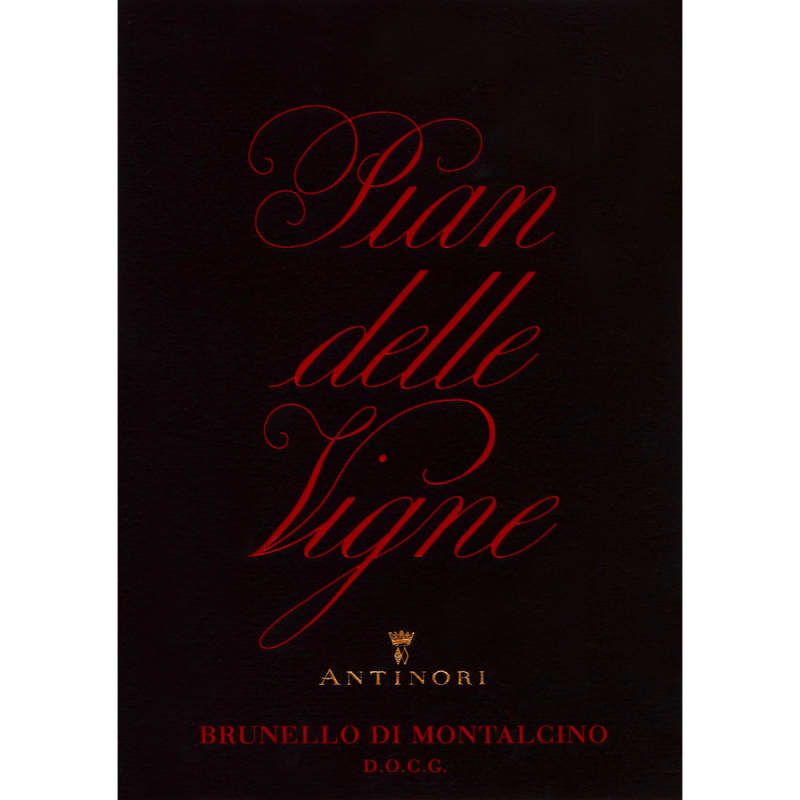 Marchesi Antinori Pian Delle Vigne Brunello di Montalcino 2009 Front Label