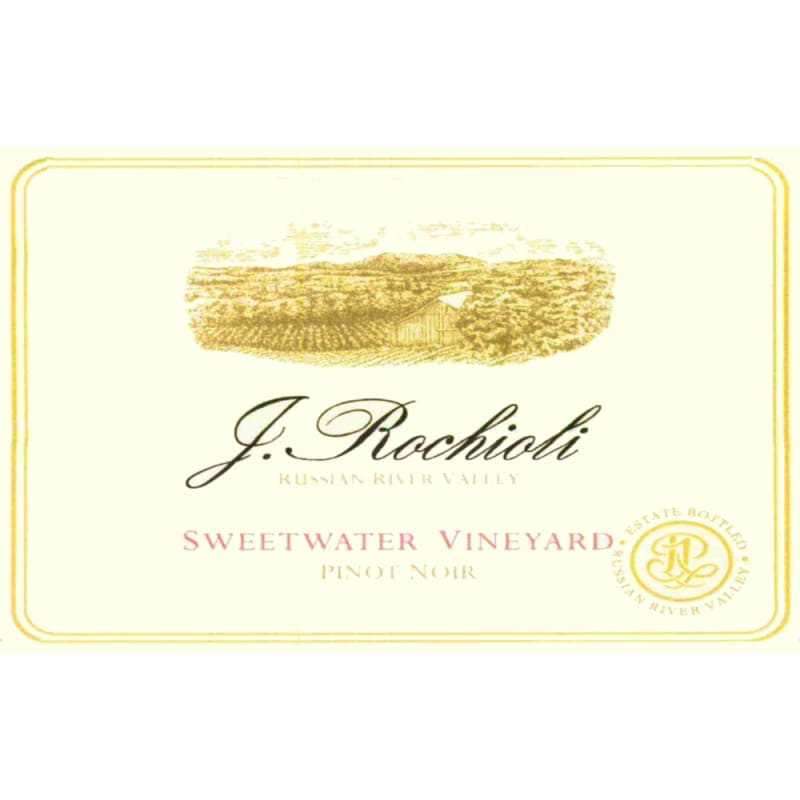 Rochioli Sweetwater Pinot Noir 2012 Front Label