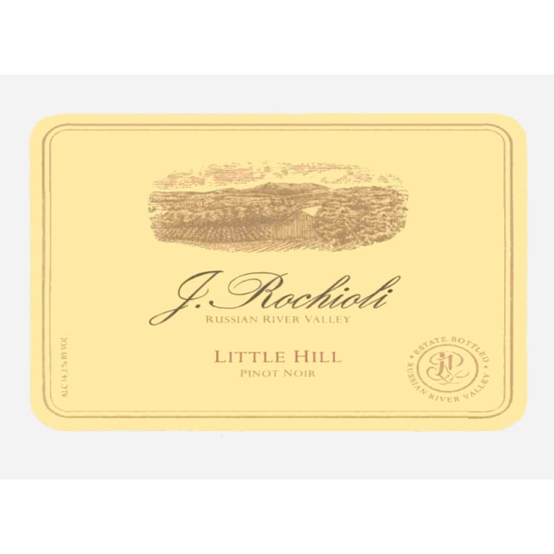 Rochioli Little Hill Pinot Noir 2012 Front Label