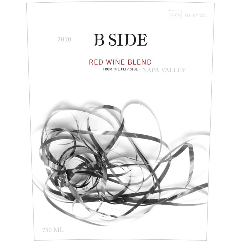 B Side Napa Valley Red Blend 2010 Front Label