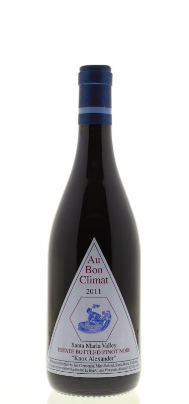 Au Bon Climat Knox Alexander Pinot Noir 2011 Front Bottle Shot